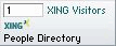Xing's Visitors widget